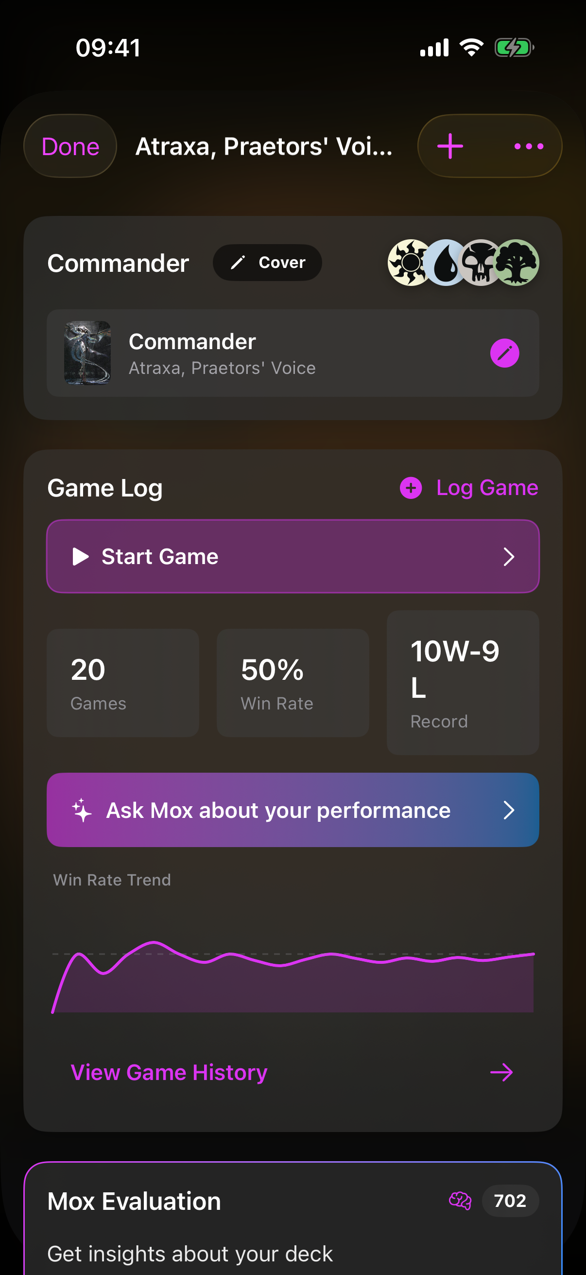 Unlock Unlimited Access screen offering a subscription option marked RECOMMENDED alongside a 3 Deck Evaluations one-time purchase